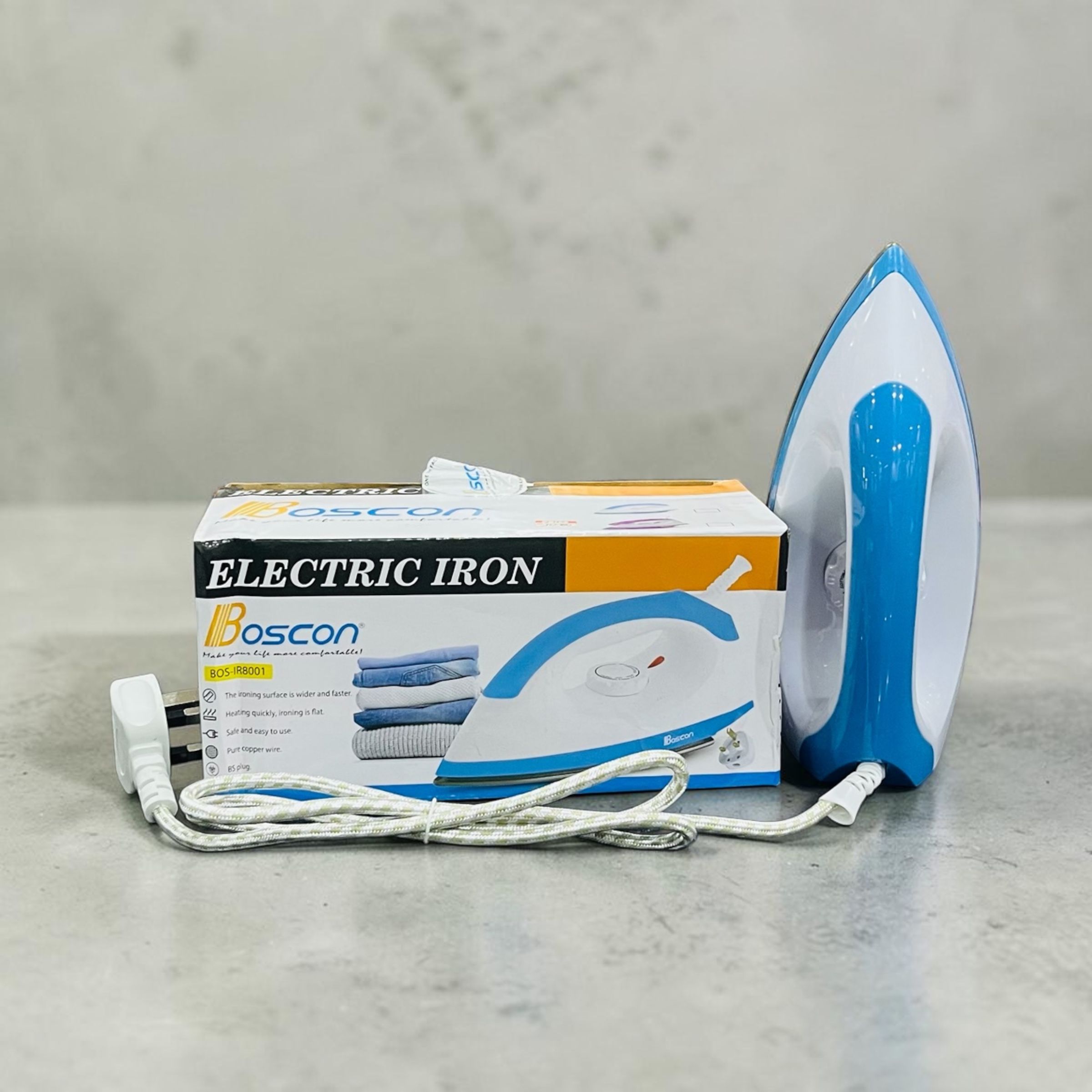 BOSCON ELECTRIC IRON DRY
